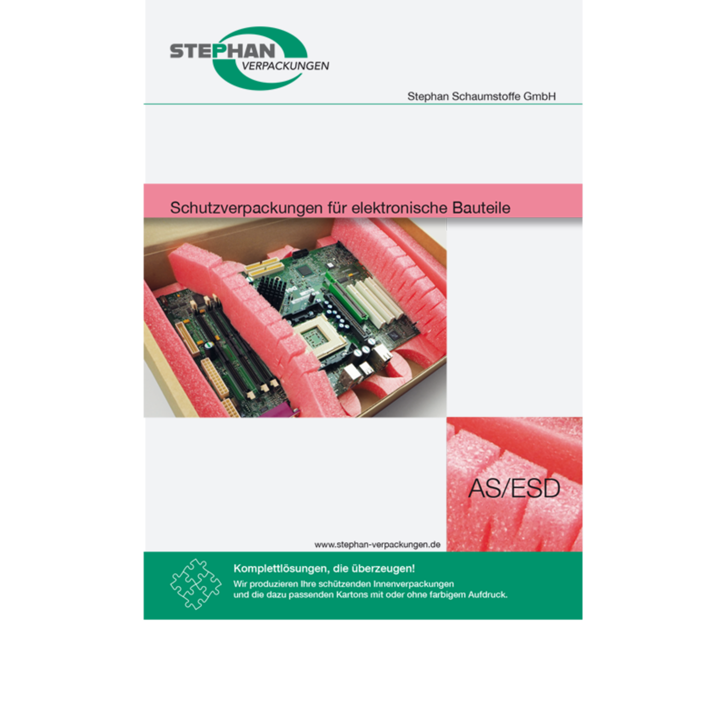 Produktinformation AS-ESD Schutzverpackungen | Stephan Schaumstoffe GmbH